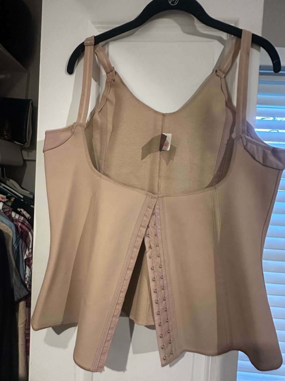 Sculpting Nude Shapewear Camisole with Front Hook Closure